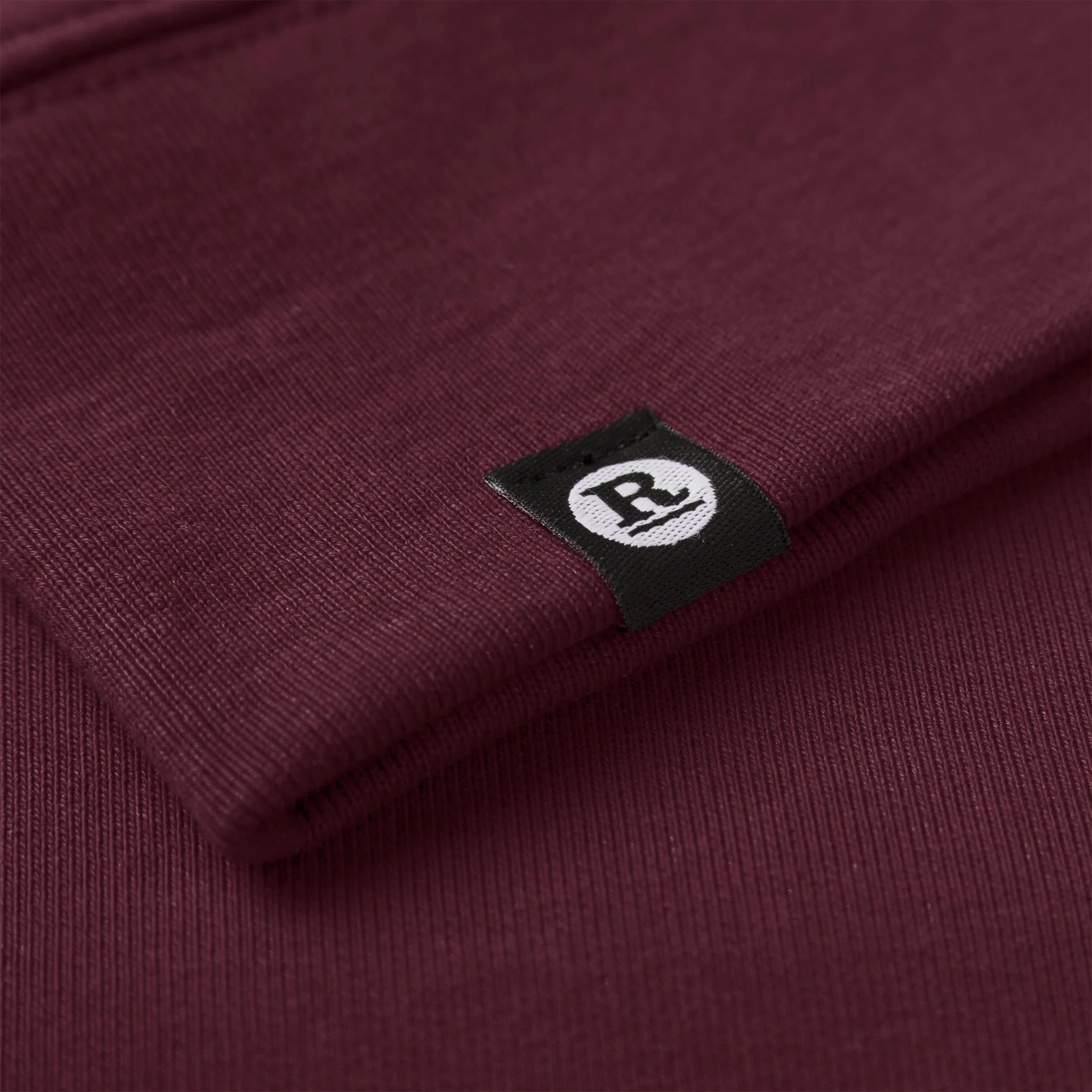 Rouleur Logo - Organic Sweatshirt - Unisex - Burgundy - Image 6