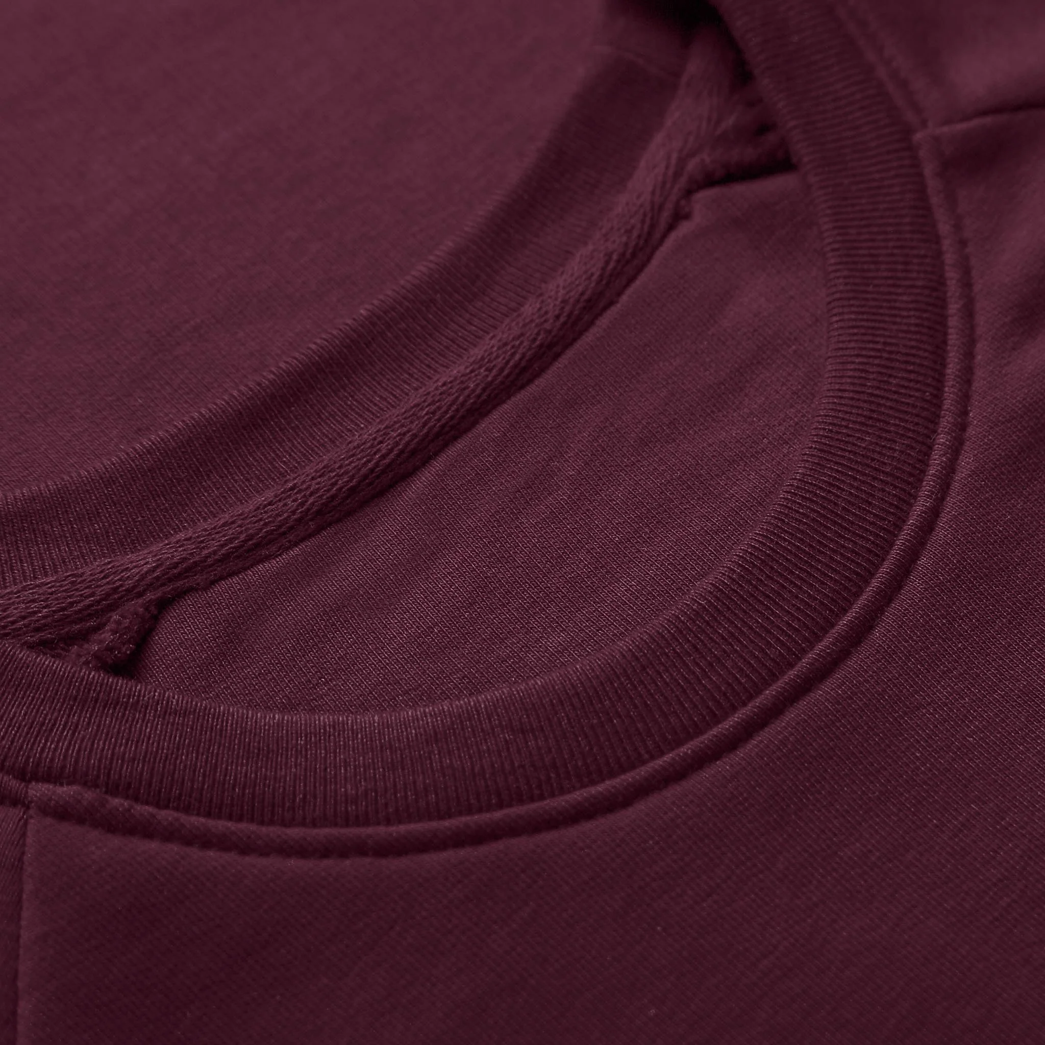 Rouleur Logo - Organic Sweatshirt - Unisex - Burgundy - Image 9