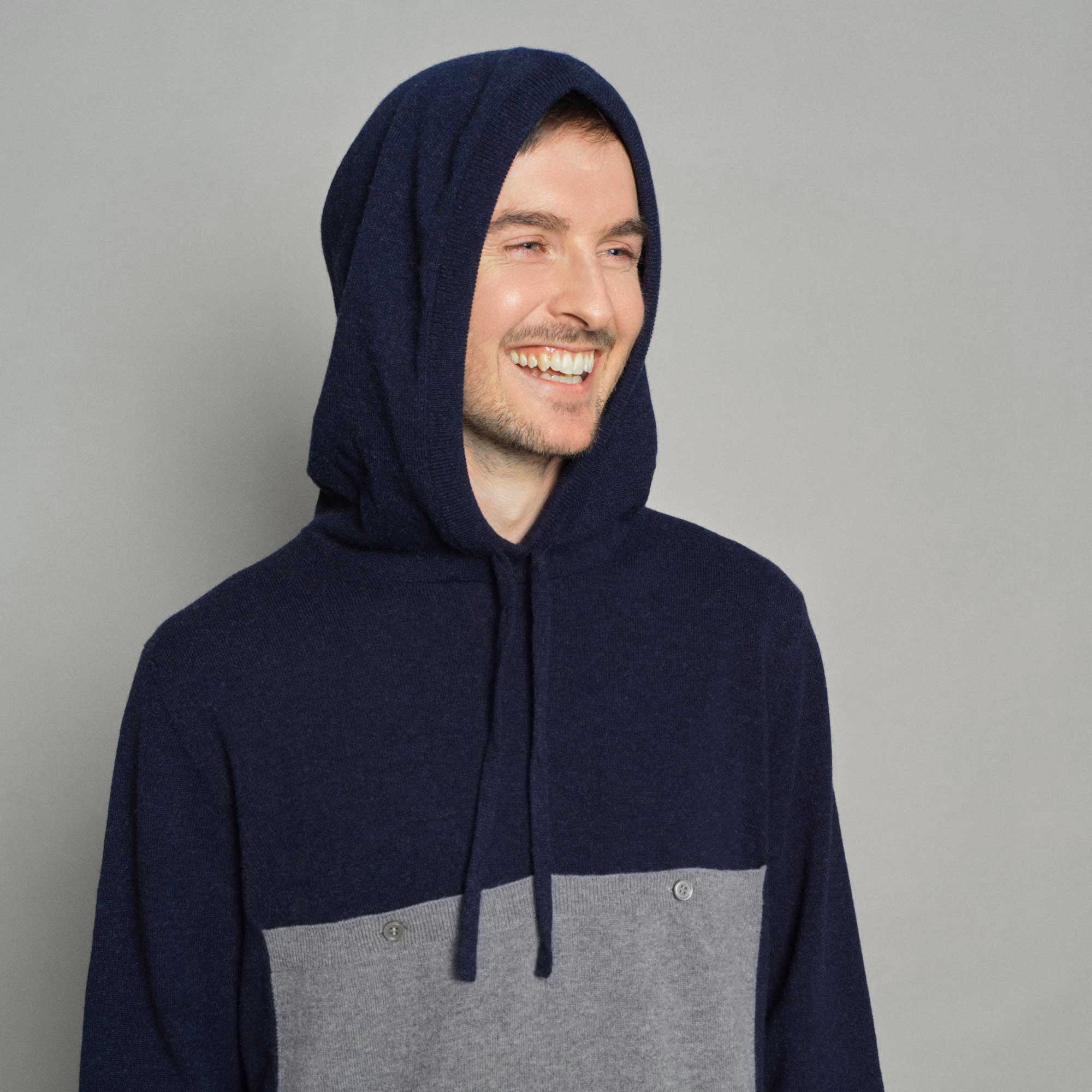 Rouleur x Begg x Co Hoodie Navy - Image 5