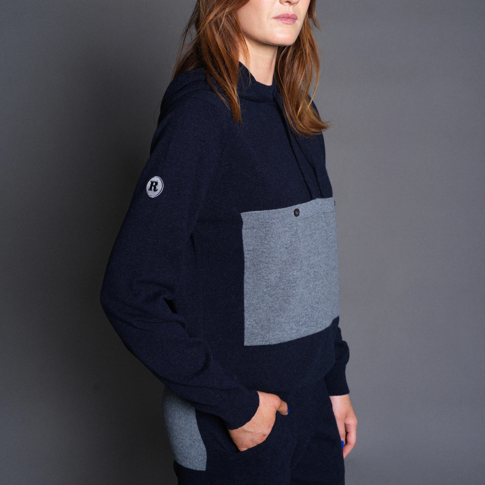 Rouleur x Begg x Co Hoodie Navy - Image 6
