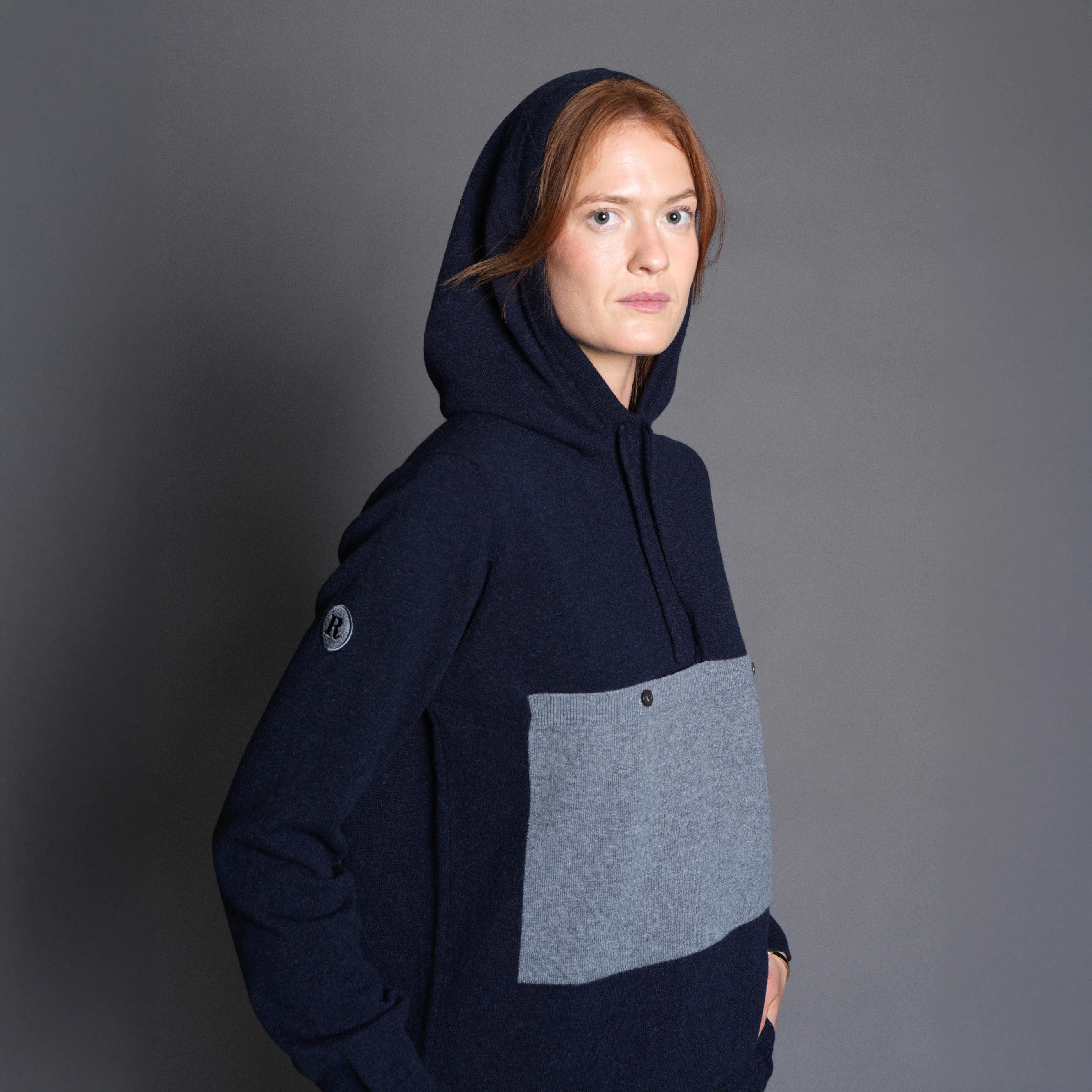 Rouleur x Begg x Co Hoodie Navy - Image 7
