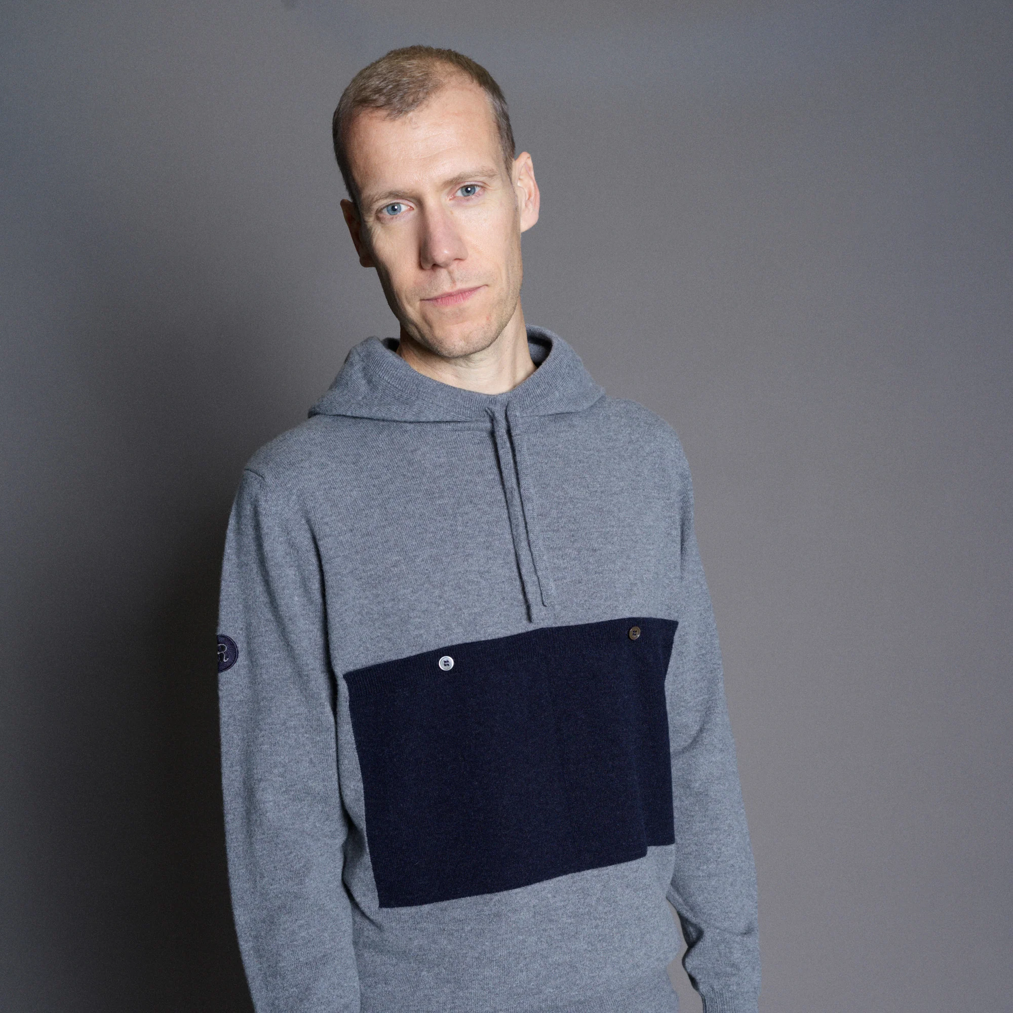 Rouleur x Begg x Co Hoodie Grey - Image 4