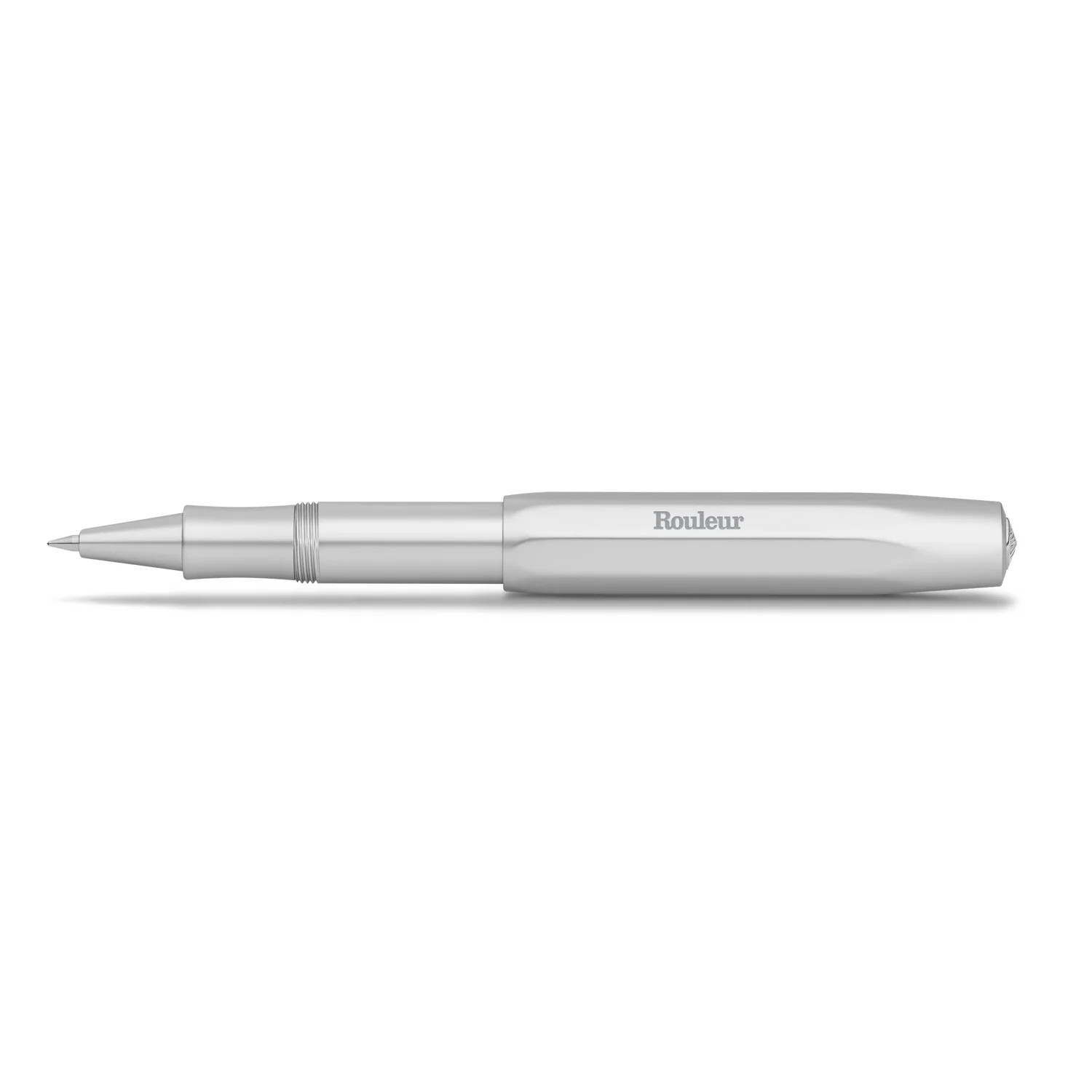 Rouleur x Kaweco Aluminium Rollerball Pen - Silver + Engraved logo - Image 5