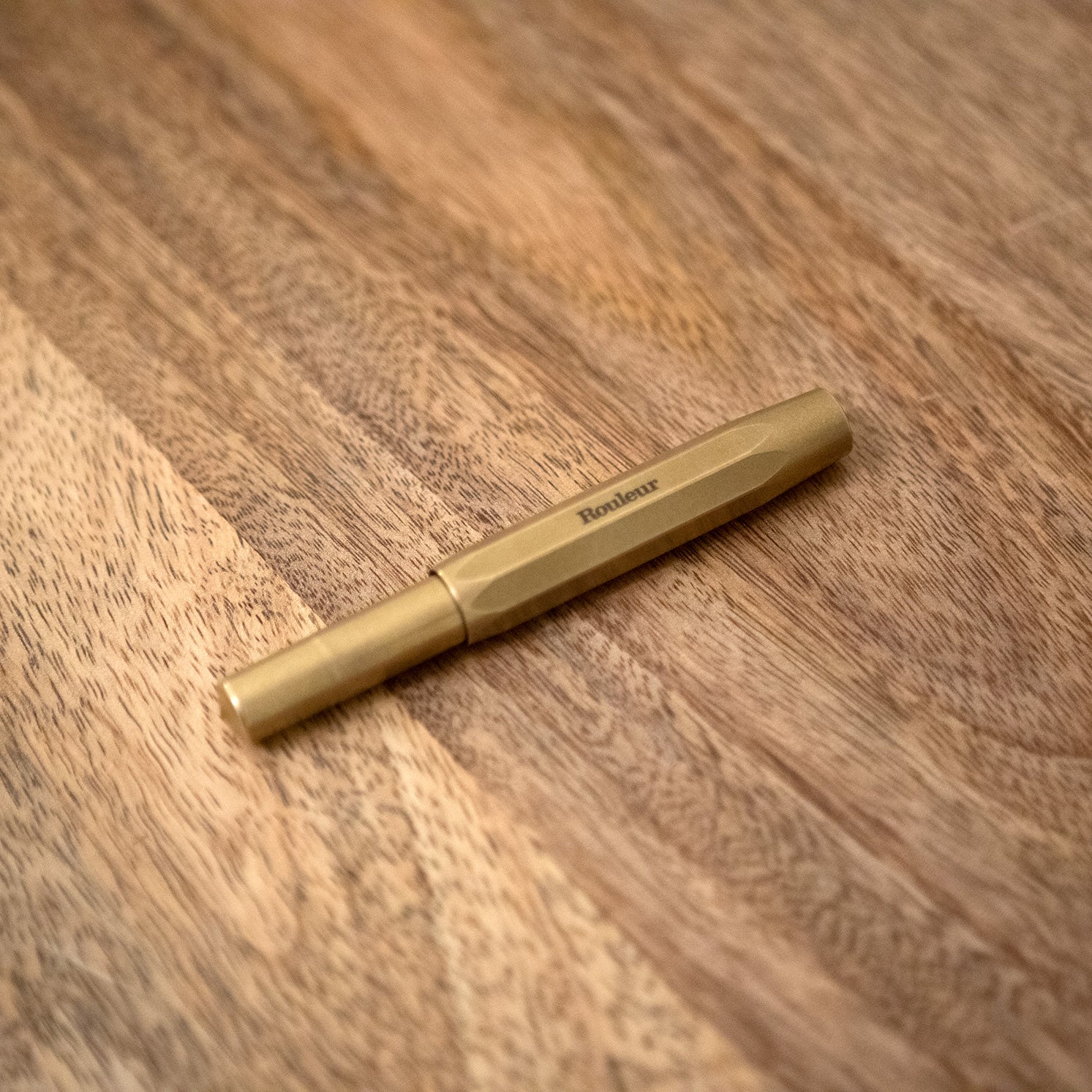 Rouleur x Kaweco Rollerball Pen - Brass + Black etched logo - Image 3